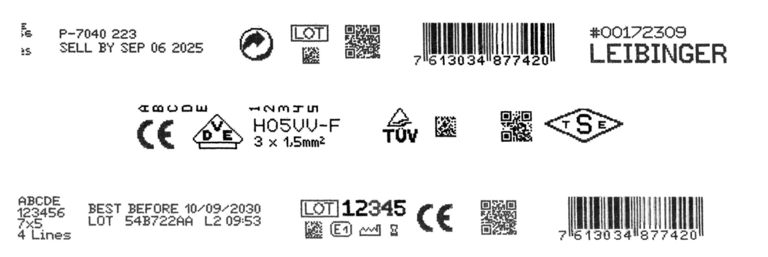 Coding Marking Applications Leibinger
